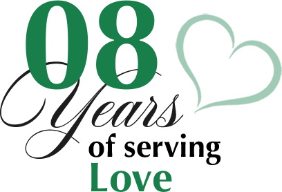 8 years of serving love
